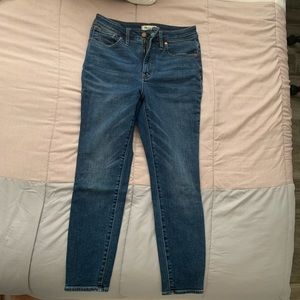 Madewell Petite Curvy High-Rise Skinny Jeans